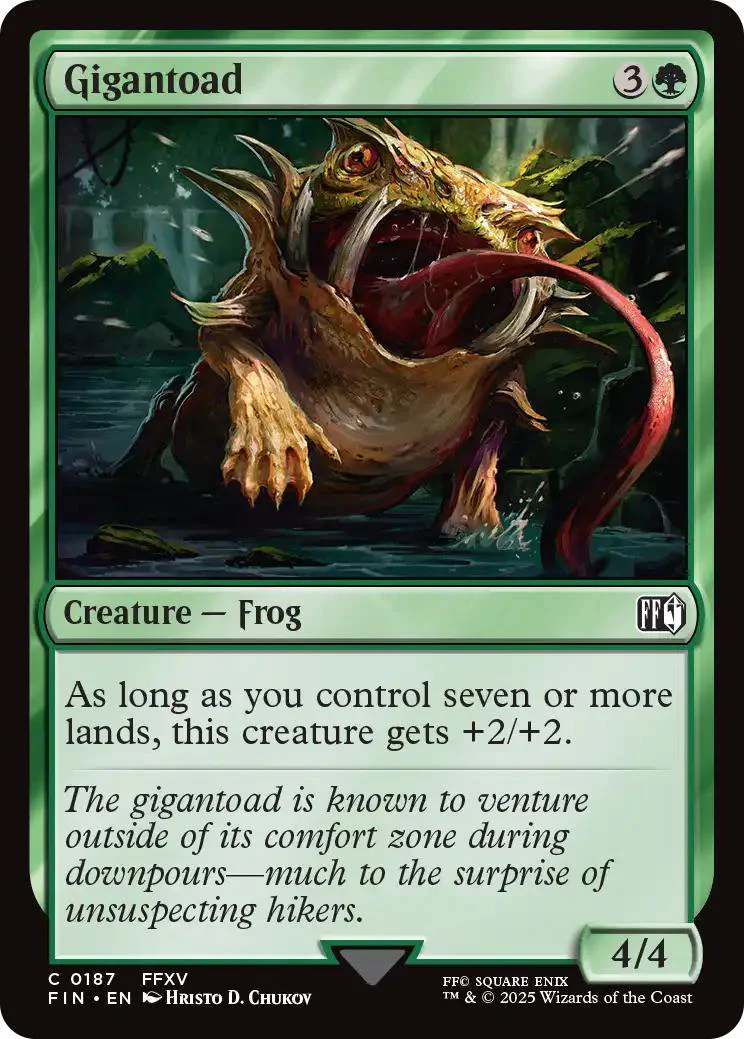 Gigantoad [187] [FINAL FANTASY] [Non-Foil]