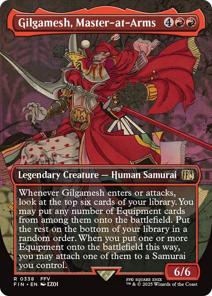 Gilgamesh, Master-at-Arms [338] [Borderless] [FINAL FANTASY] [Non-Foil]