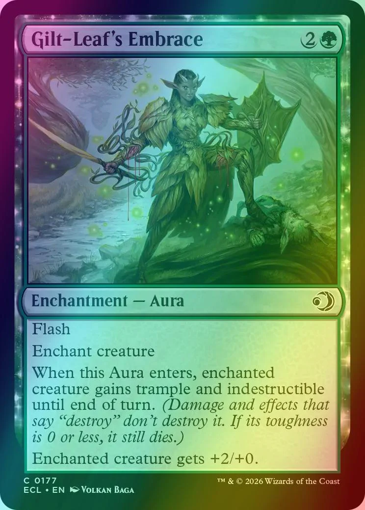 Gilt-Leaf's Embrace [177] [Lorwyn Eclipsed] [Foil]