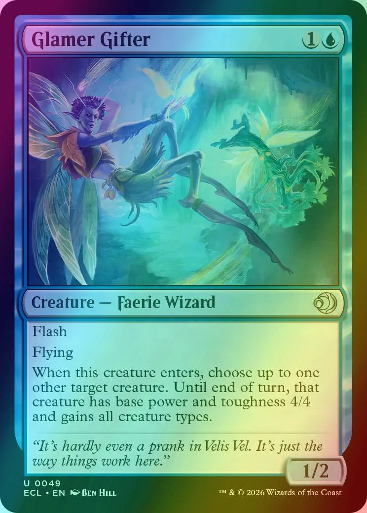 Glamer Gifter [49] [Lorwyn Eclipsed] [Foil]