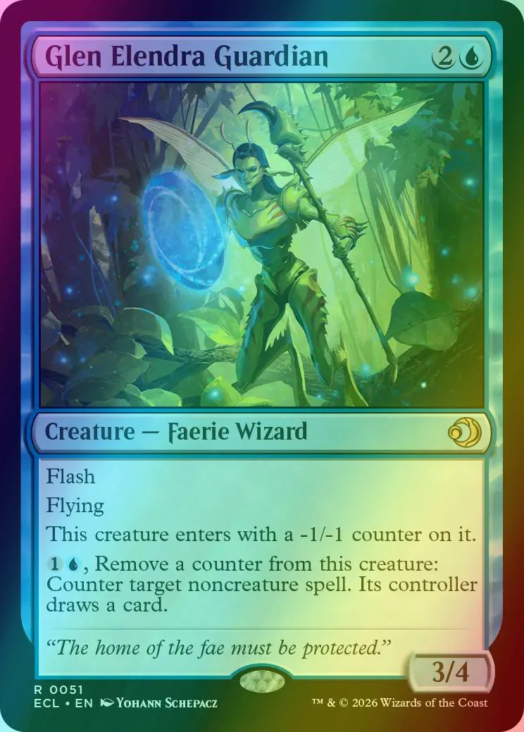 Glen Elendra Guardian [51] [Lorwyn Eclipsed] [Foil]