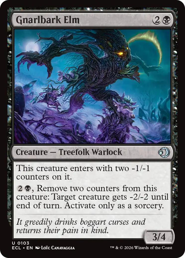 Gnarlbark Elm [103] [Lorwyn Eclipsed] [Non-Foil]