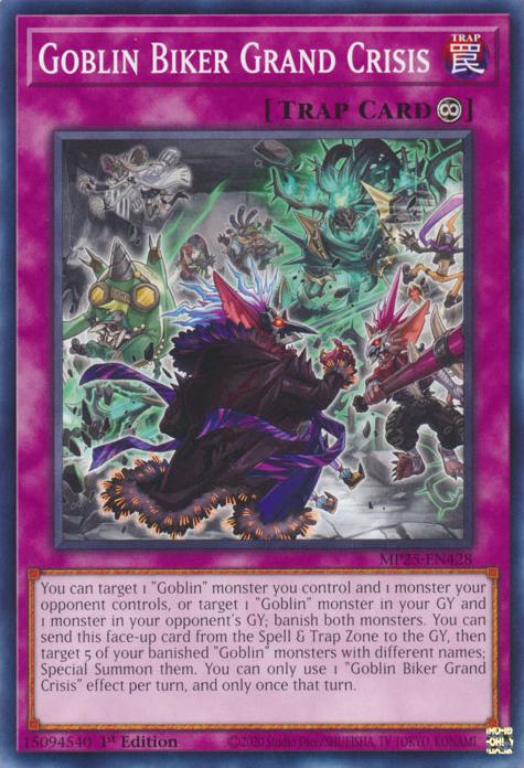 Goblin Biker Grand Crisis - MP25-EN428 - Common - 1st Edition