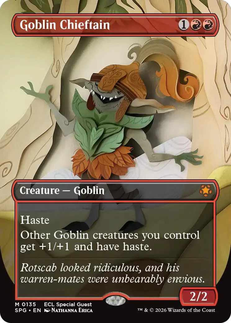 Goblin Chieftain [135] [Borderless] [Special Guests] [Non-Foil]