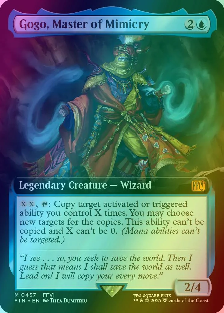 Gogo, Master of Mimicry [437] [Extended Art] [FINAL FANTASY] [Foil]