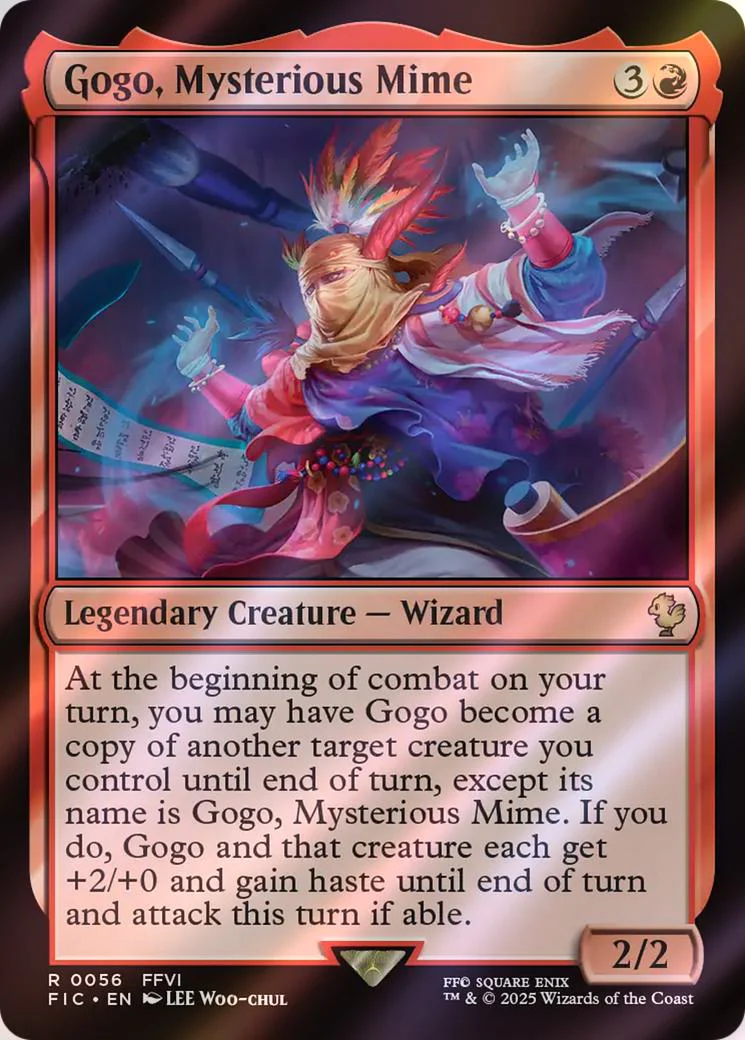 Gogo, Mysterious Mime [56] [FINAL FANTASY: Commander] [Surge Foil]