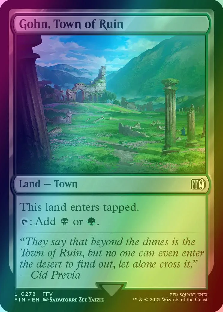 Gohn, Town of Ruin [278] [FINAL FANTASY] [Foil]