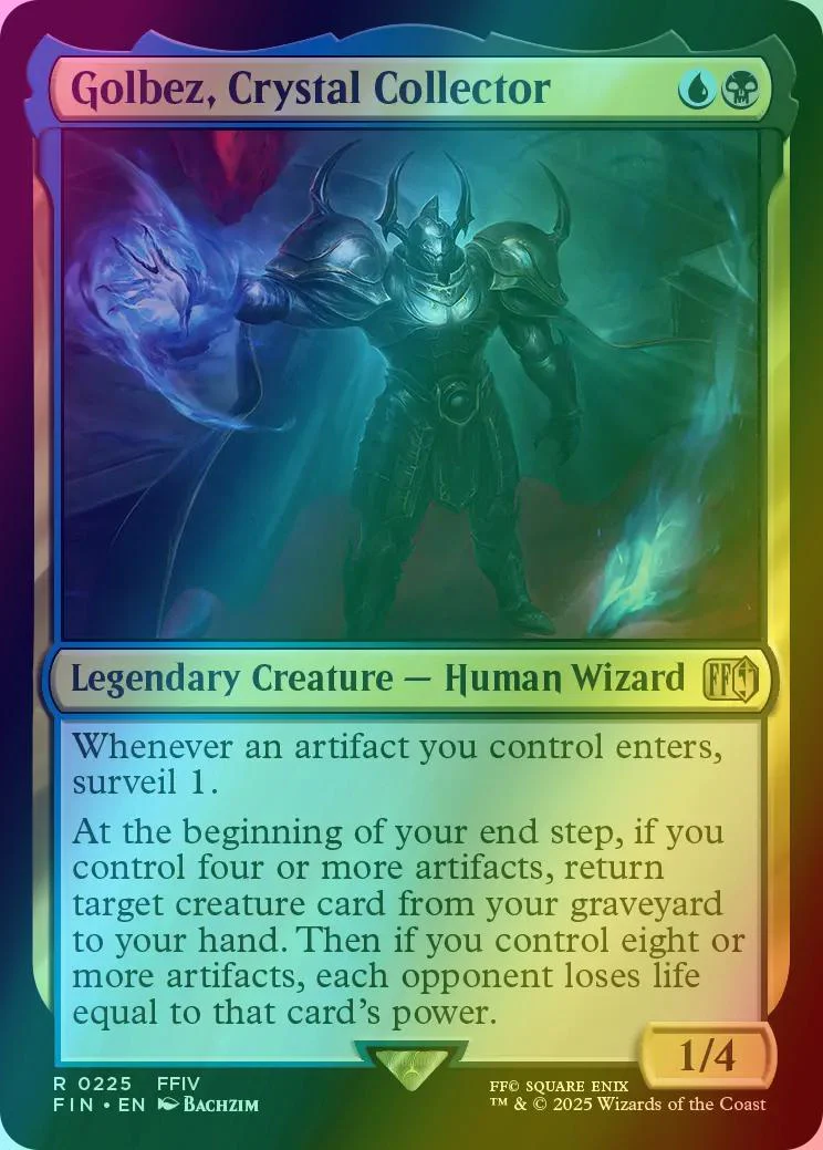 Golbez, Crystal Collector [225] [FINAL FANTASY] [Foil]