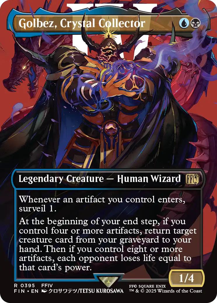 Golbez, Crystal Collector [395] [Borderless] [Character] [FINAL FANTASY] [Non-Foil]