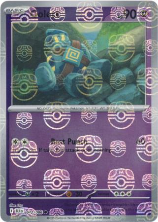 Golett - Master Ball Pattern - 042/086 - Common [sv105b-042] [Reverse Holo]