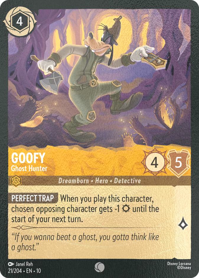 Goofy - Ghost Hunter - 21/204 [Whispers in the Well] [Cold Foil]