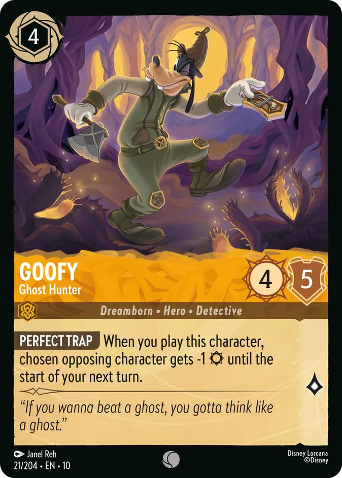 Goofy - Ghost Hunter - 21/204 [Whispers in the Well] [Non-Foil]