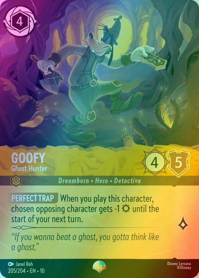 Goofy - Ghost Hunter (Epic) - 205/204 [Whispers in the Well] [Holofoil]