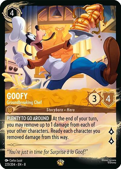 Goofy - Groundbreaking Chef - 223/204 [Illumineer's Quest: Palace Heist] [Cold Foil]