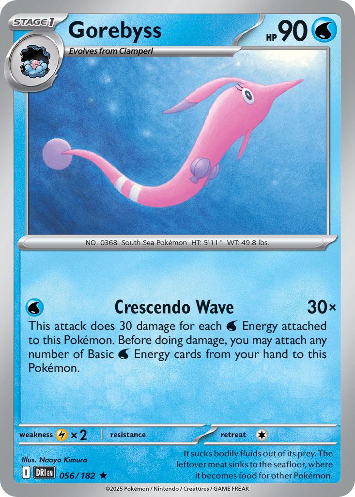 Gorebyss - 056/182 - Rare [sv10-056] [Holo]