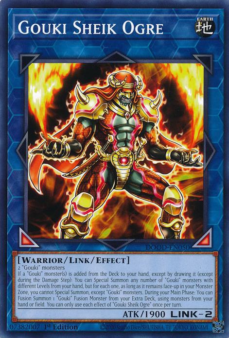 Gouki Sheik Ogre - DOOD-EN050 - Common - 1st Edition