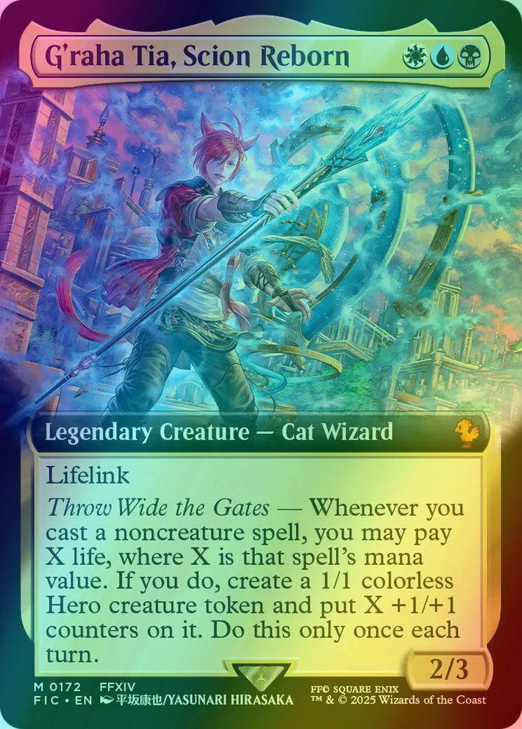 G'raha Tia, Scion Reborn [172] [Extended Art] [FINAL FANTASY: Commander] [Foil]