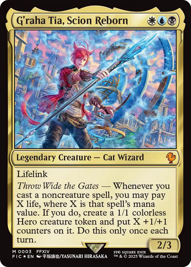 G'raha Tia, Scion Reborn [3] [FINAL FANTASY: Commander] [Non-Foil]
