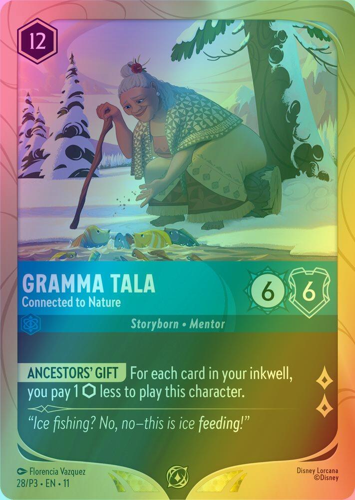 Gramma Tala - Connected to Nature - 28/P3 [Disney Lorcana Promo Cards] [Holofoil]
