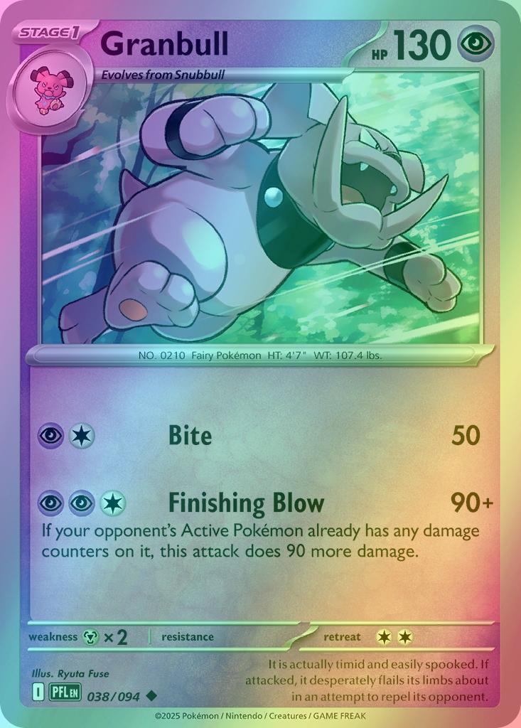 Granbull - 038/094 - Uncommon [me02-038] [Reverse Holo]