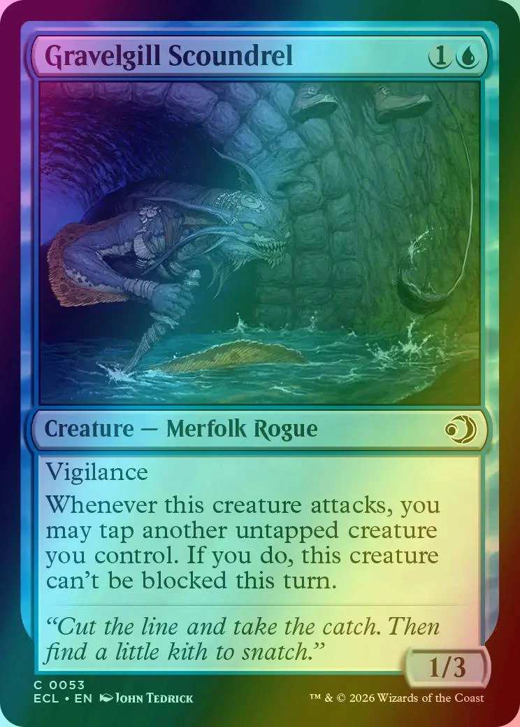 Gravelgill Scoundrel [53] [Lorwyn Eclipsed] [Foil]
