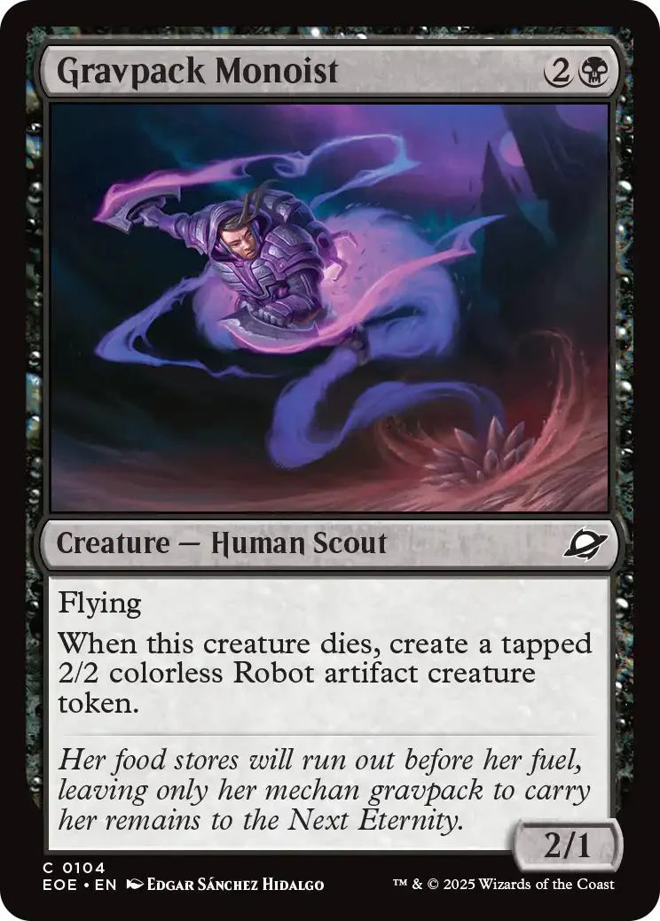 Gravpack Monoist [104] [Edge of Eternities] [Non-Foil]