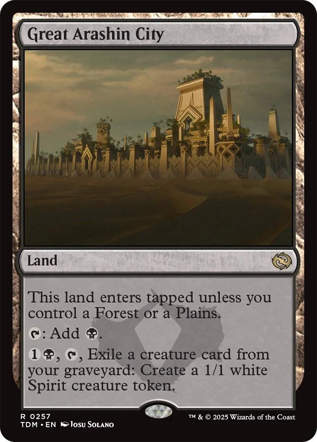 Great Arashin City [257] [Tarkir: Dragonstorm] [Non-Foil]