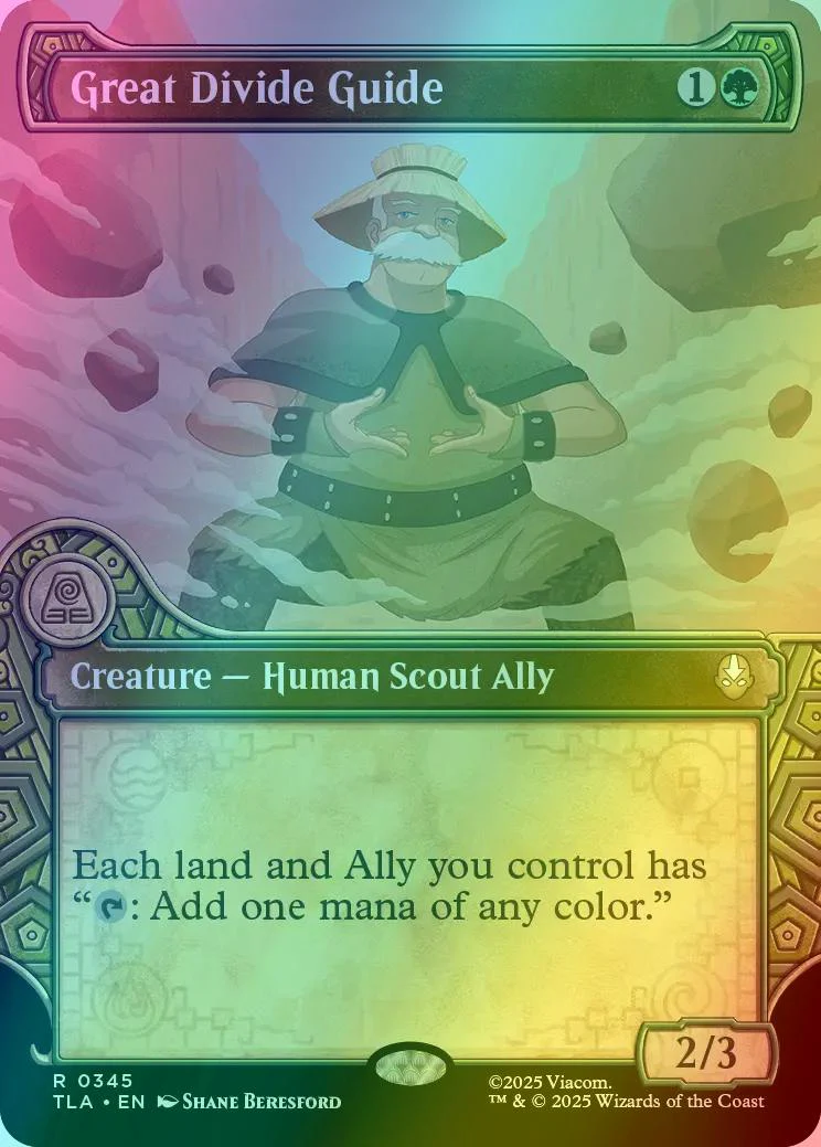 Great Divide Guide [345] [Elemental Frame] [Avatar: The Last Airbender] [Foil]