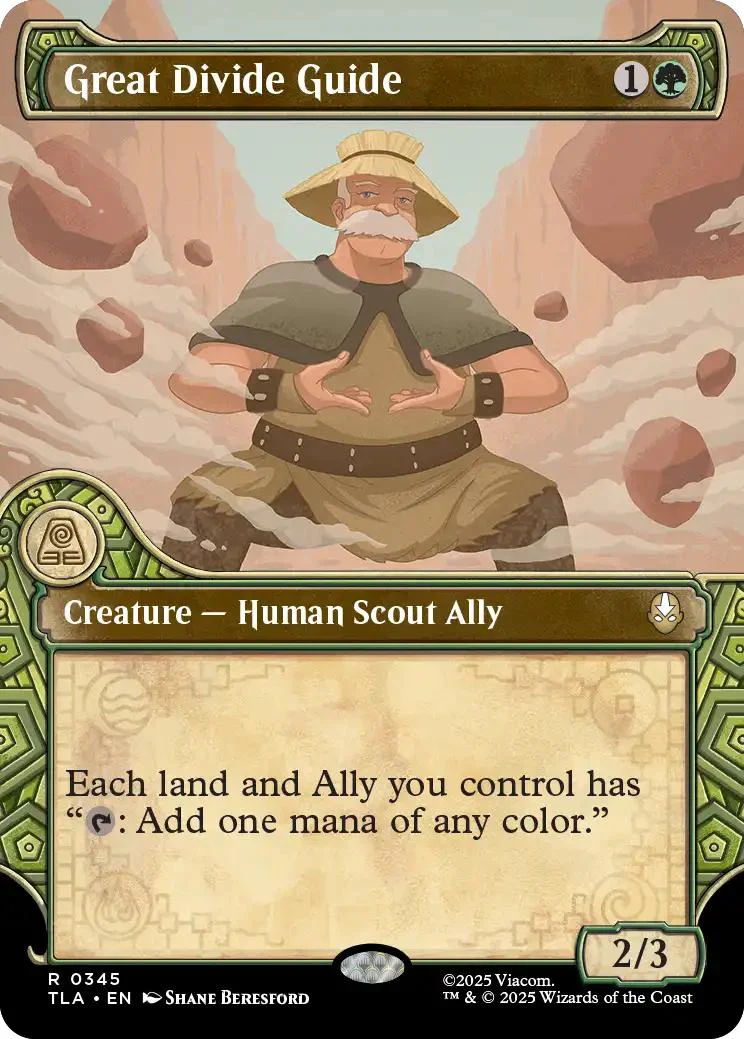Great Divide Guide [345] [Elemental Frame] [Avatar: The Last Airbender] [Non-Foil]