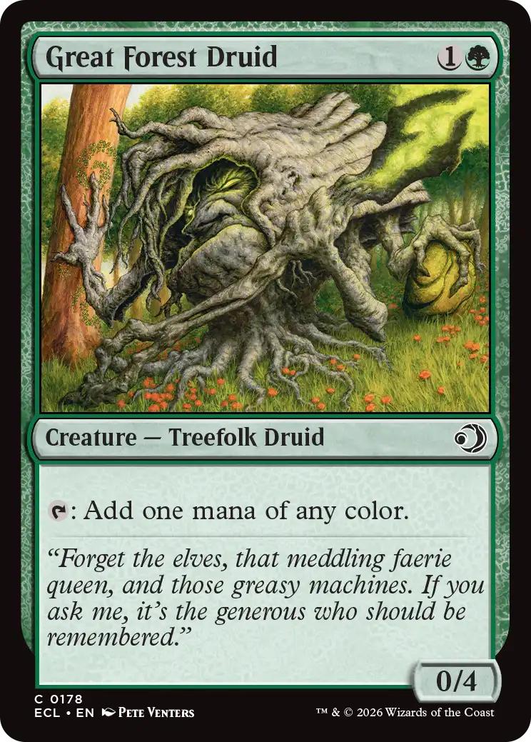 Great Forest Druid [178] [Lorwyn Eclipsed] [Non-Foil]