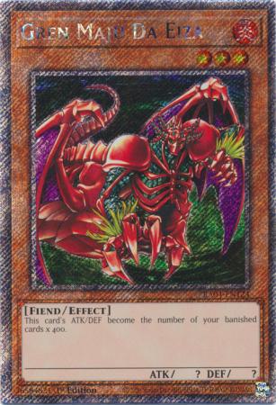 Gren Maju Da Eiza - RA04-EN124 - Platinum Secret Rare - 1st Edition