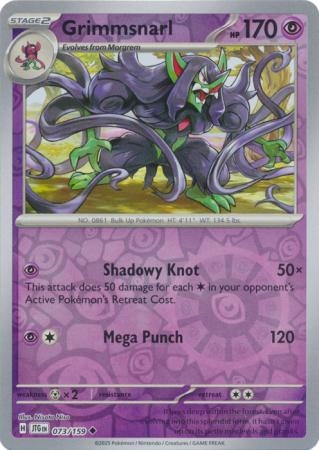 Grimmsnarl - 073/159 - Uncommon [sv09-073] [Reverse Holo]