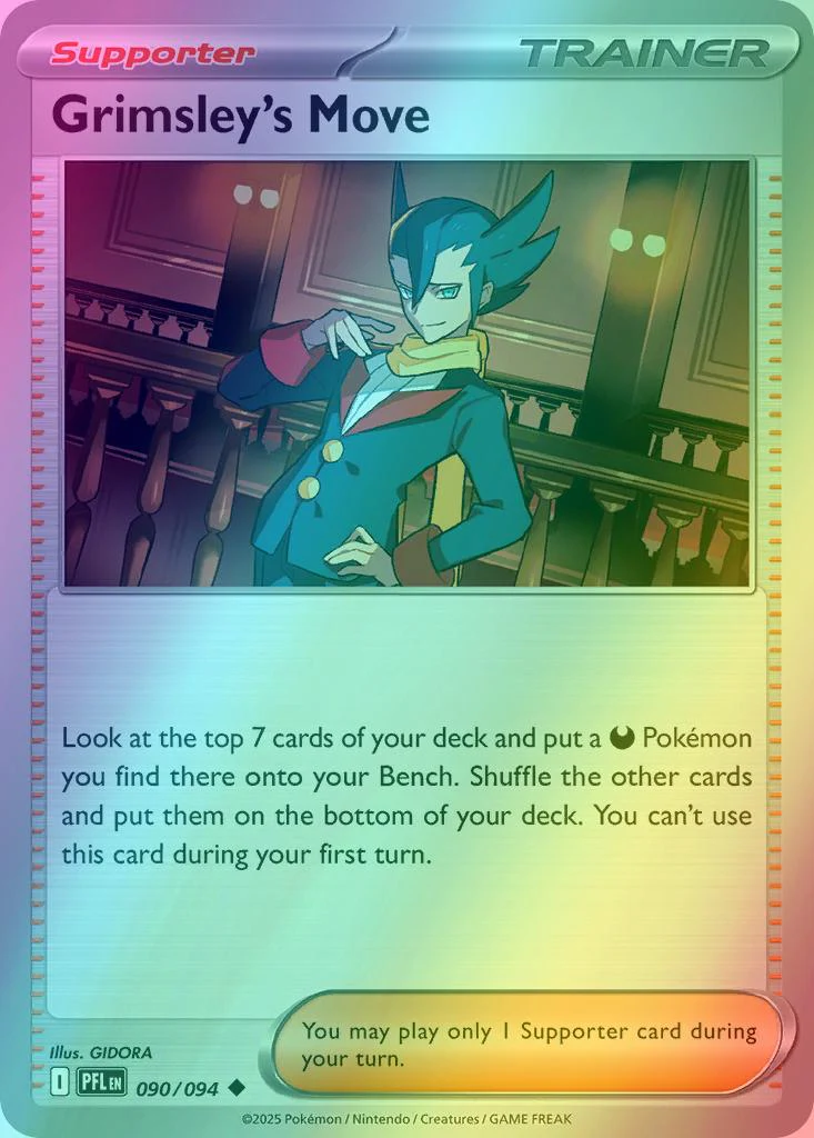Grimsley's Move - 090/094 - Uncommon [me02-090] [Reverse Holo]