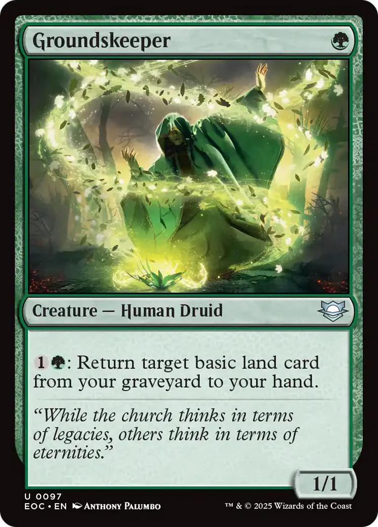 Groundskeeper [97] [Edge of Eternities: Commander] [Non-Foil]