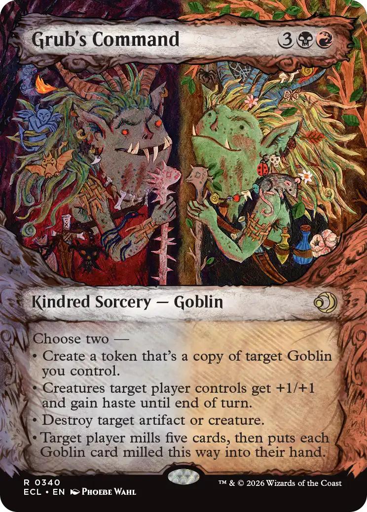 Grub's Command [340] [Fable Frame] [Lorwyn Eclipsed] [Non-Foil]