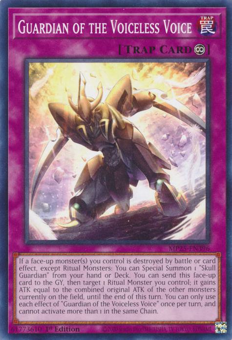 Guardian of the Voiceless Voice - MP25-EN396 - Common - 1st Edition