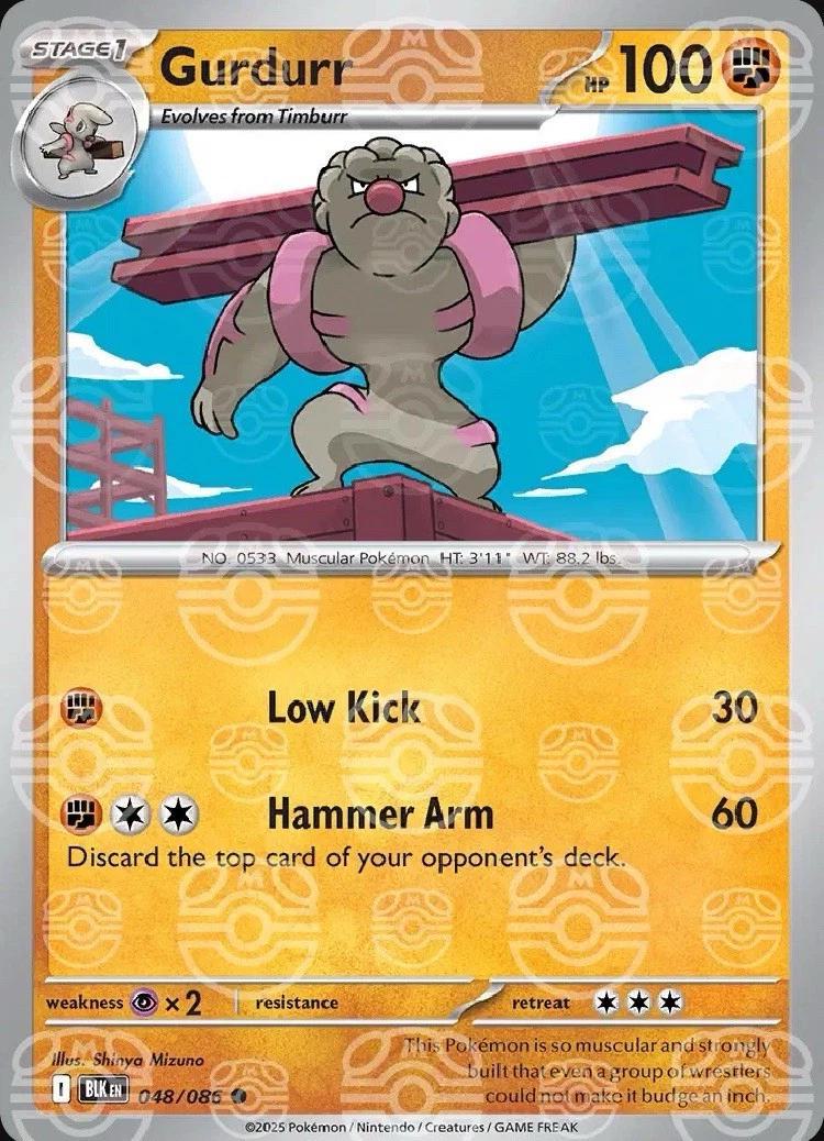 Gurdurr - Master Ball Pattern - 048/086 - Common [sv105b-048] [Reverse Holo]