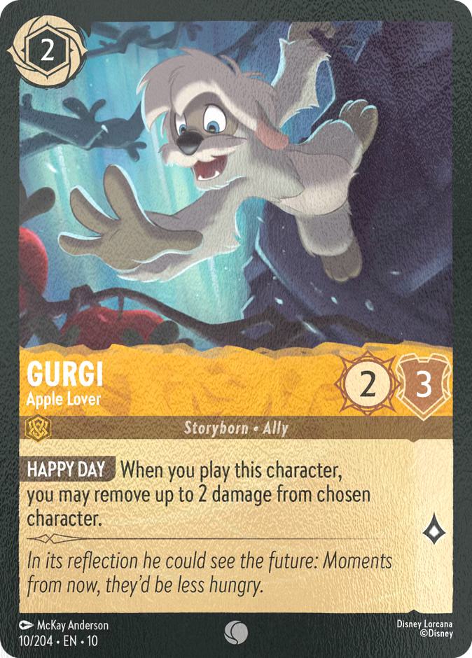 Gurgi - Apple Lover - 10/204 [Whispers in the Well] [Cold Foil]