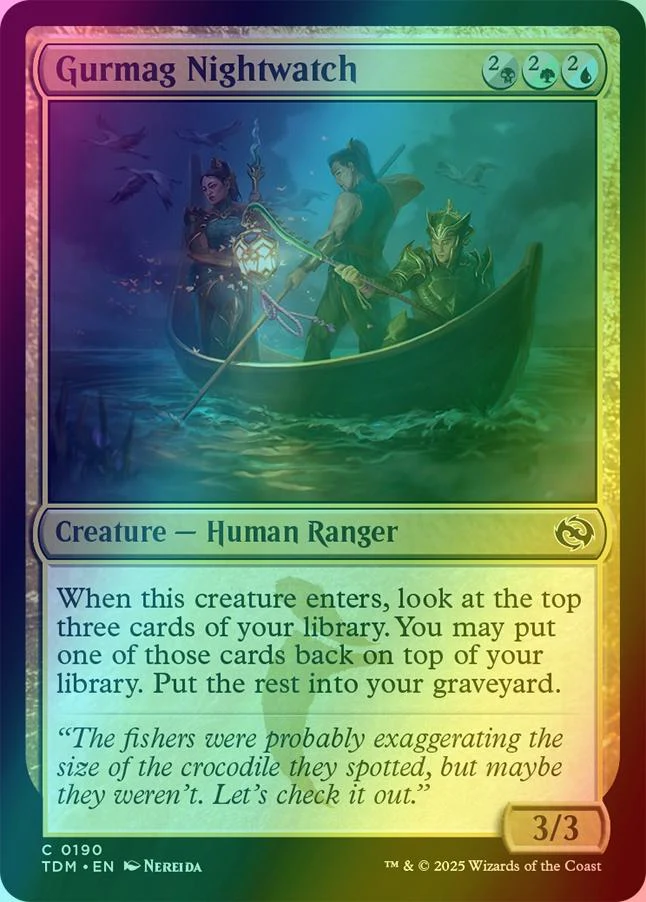 Gurmag Nightwatch [190] [Tarkir: Dragonstorm] [Foil]