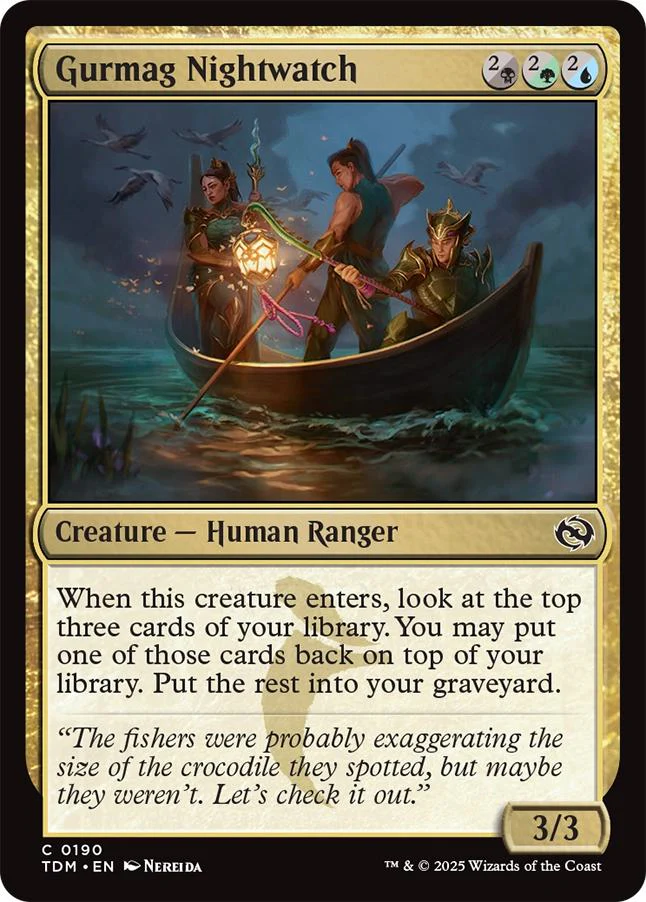 Gurmag Nightwatch [190] [Tarkir: Dragonstorm] [Non-Foil]