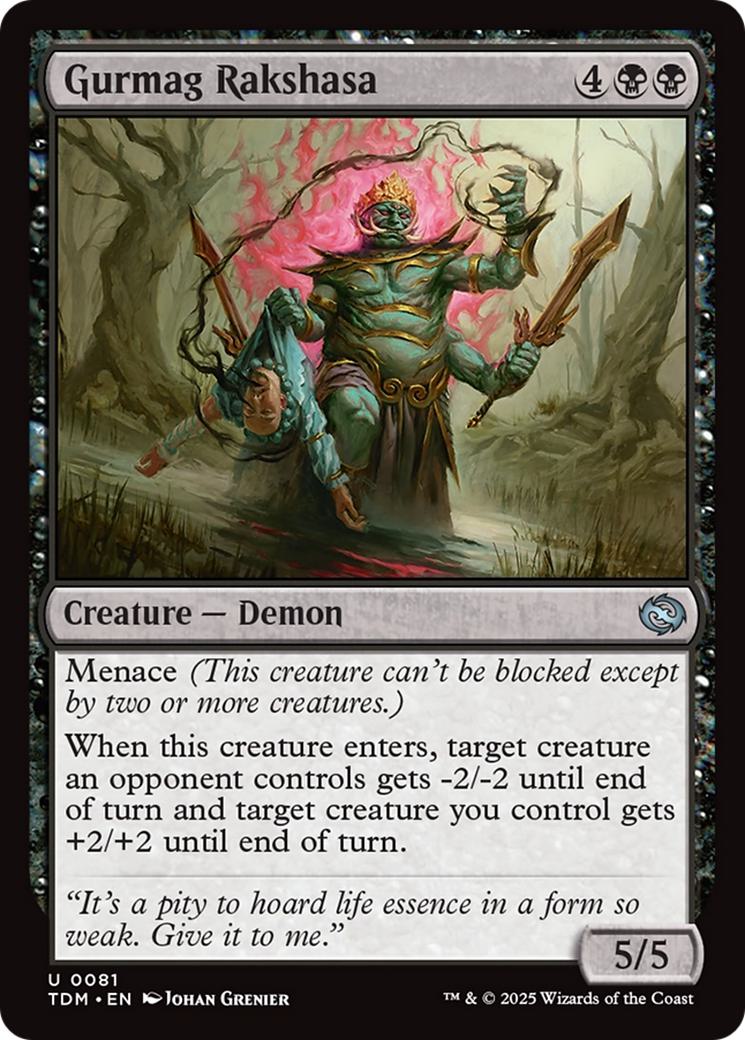 Gurmag Rakshasa [81] [Tarkir: Dragonstorm] [Non-Foil]