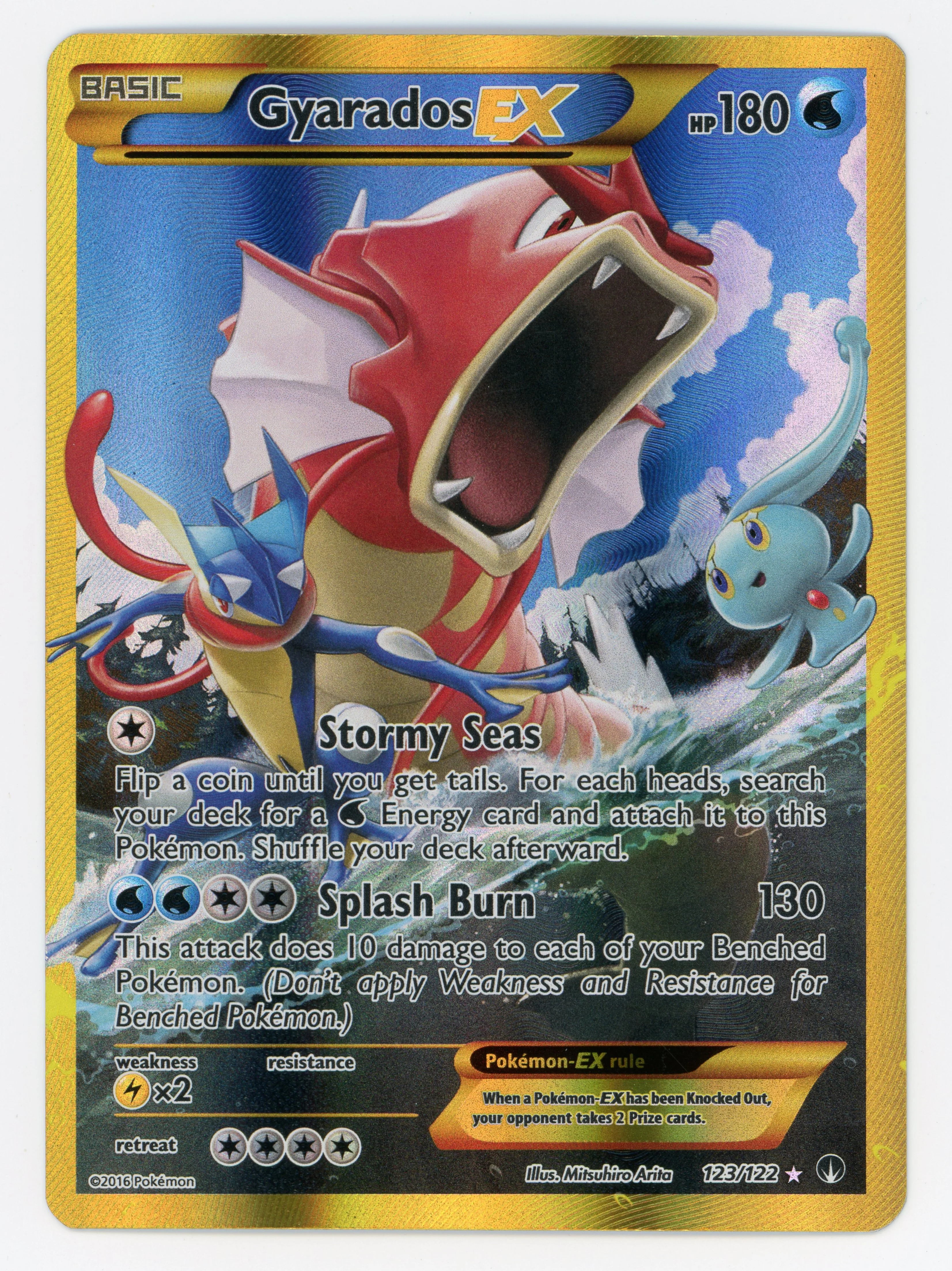 Gyarados-EX - 123/122 - Rare Secret - Secret Rare - Scan 14671