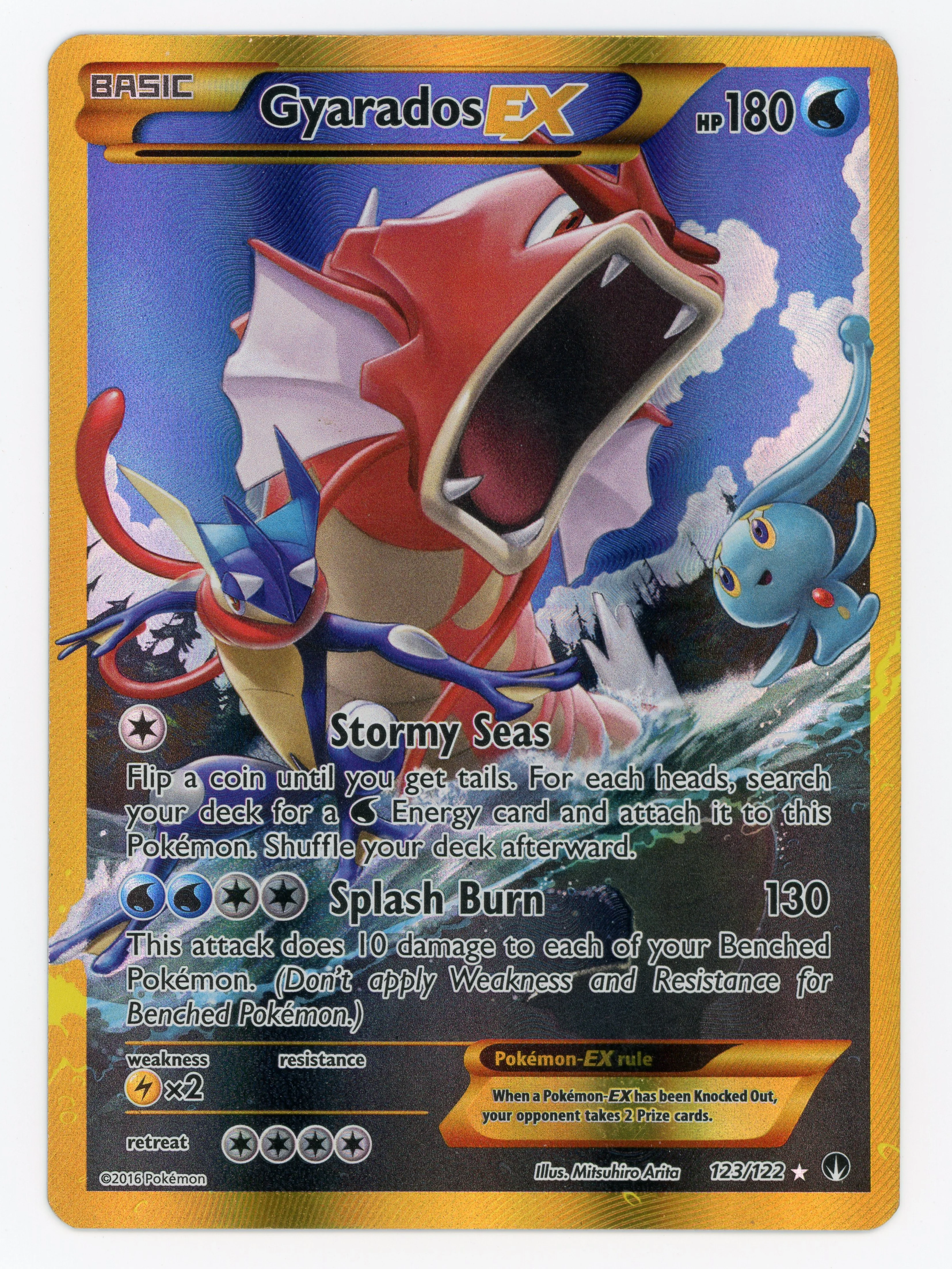 Gyarados-EX - 123/122 - Rare Secret - Secret Rare - Scan 14760