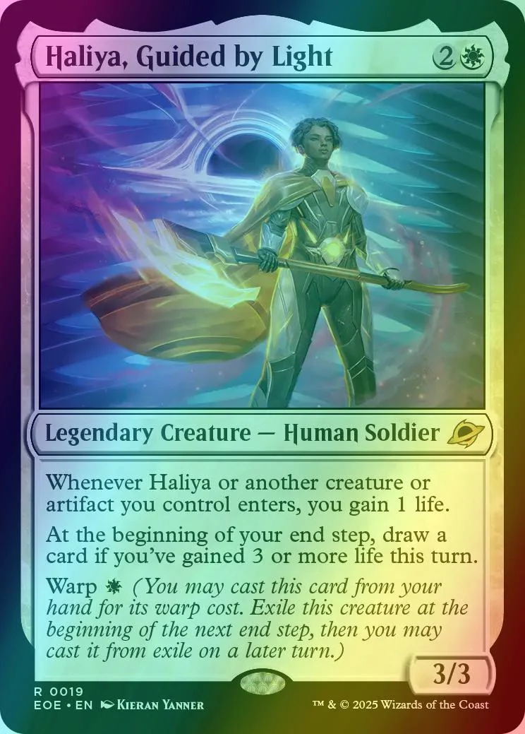 Haliya, Guided by Light [19] [Edge of Eternities] [Foil]