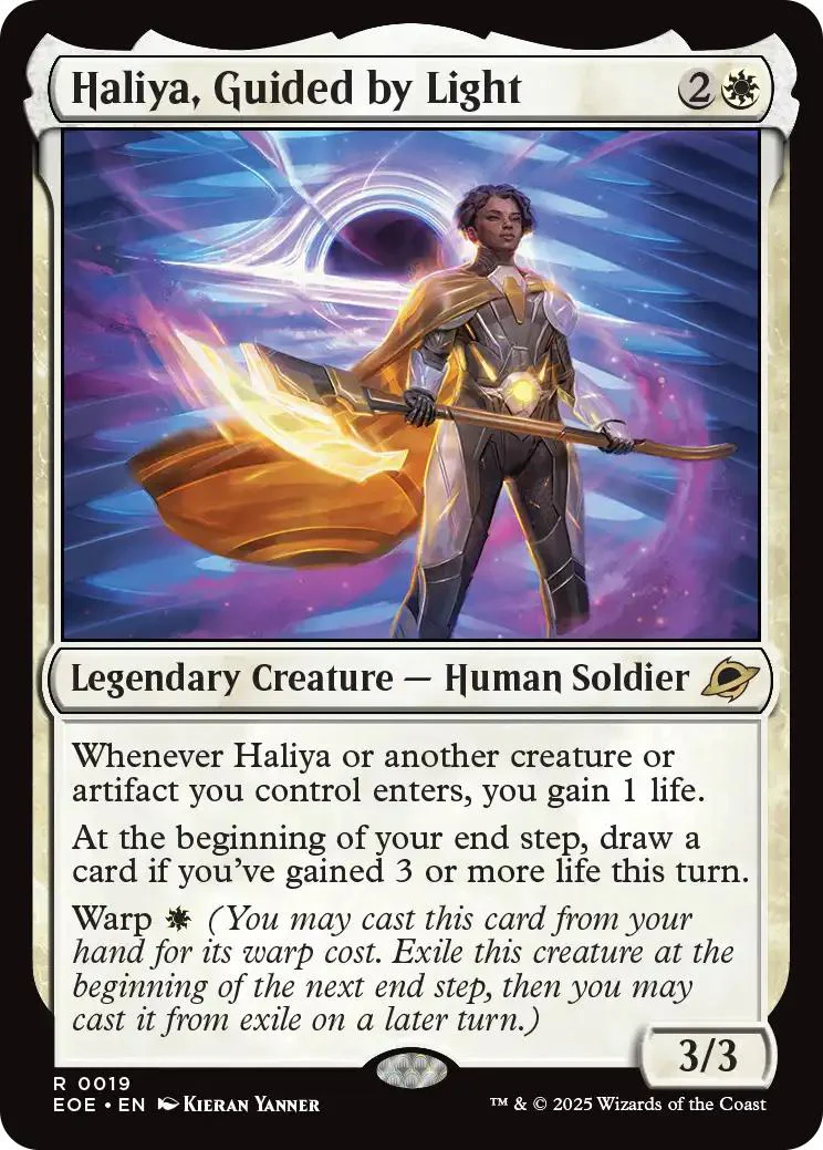 Haliya, Guided by Light [19] [Edge of Eternities] [Non-Foil]
