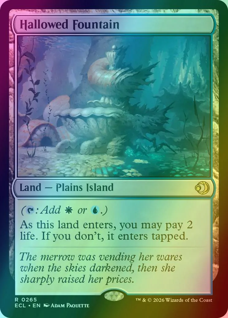 Hallowed Fountain [265] [Lorwyn Eclipsed] [Foil]