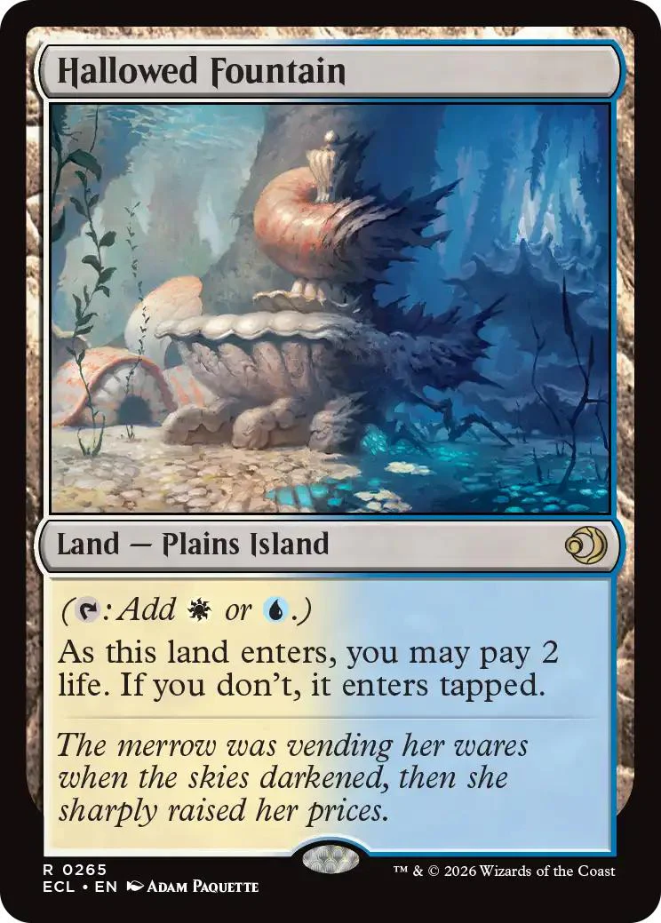 Hallowed Fountain [265] [Lorwyn Eclipsed] [Non-Foil]