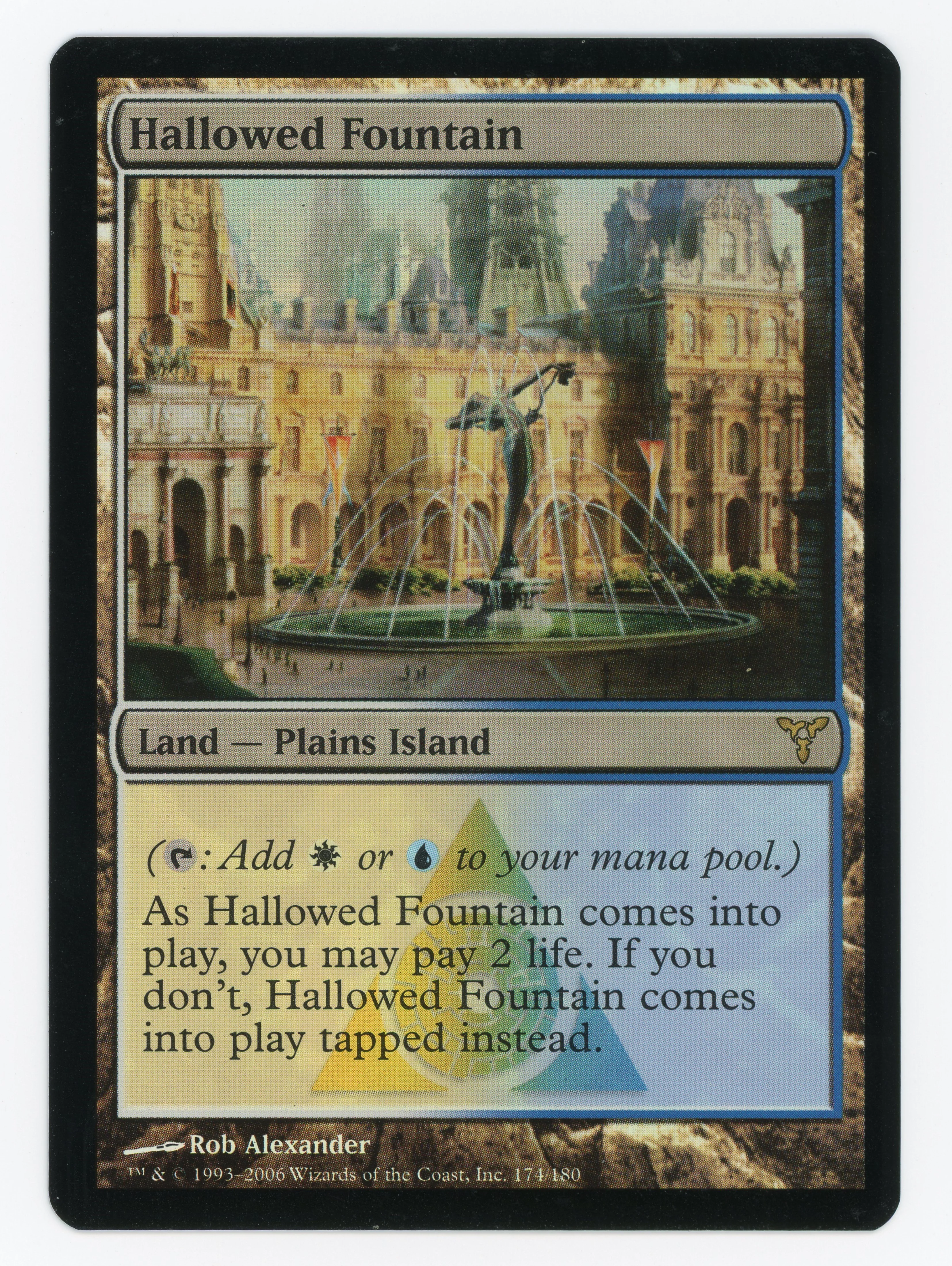 Hallowed Fountain - Foil - Scan 15066