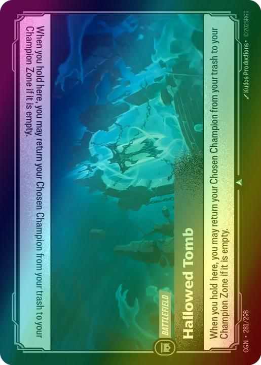 Hallowed Tomb - 281/298 [Origins] [Foil]