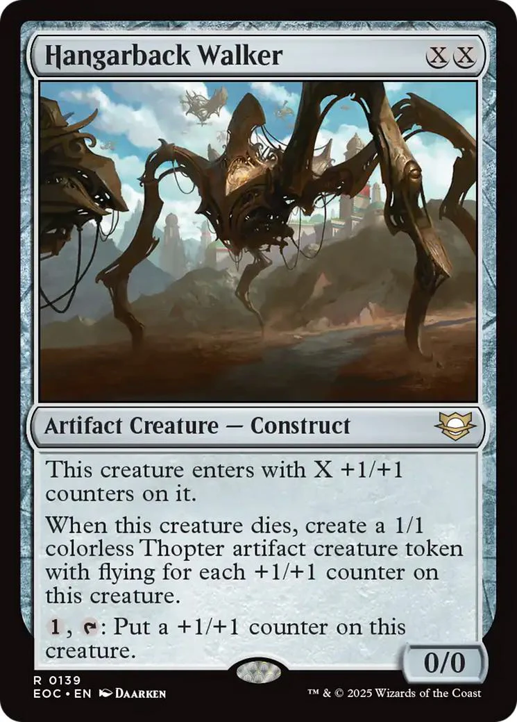 Hangarback Walker [139] [Edge of Eternities: Commander] [Non-Foil]